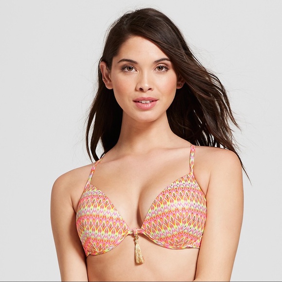 Sexy push-up bikini top & ruched butt bottoms - Picture 4 of 9